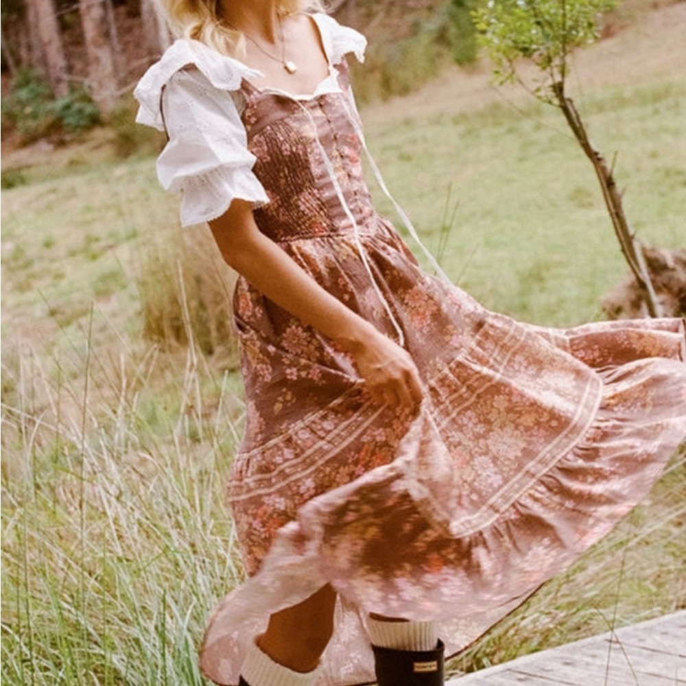 Spell Meadowland Floral Midi XL